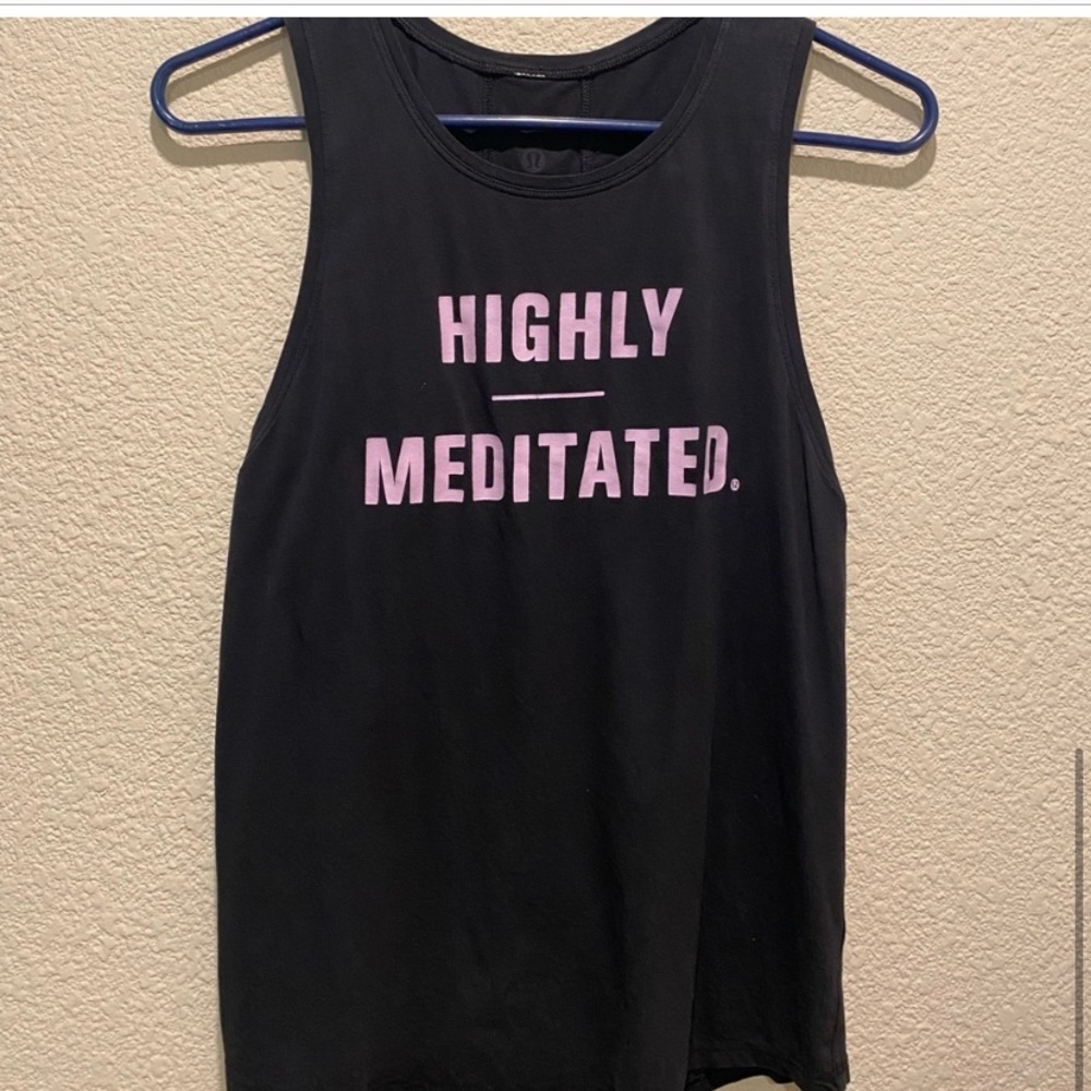 Lululemon Muscle Love Tank (Highly Meditated)